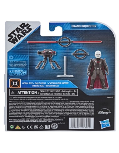 FIGURA STAR WARS MISSION FLEET GRAND INQUISITOR
