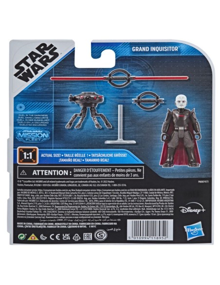 FIGURA STAR WARS MISSION FLEET GRAND INQUISITOR