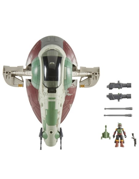 FIGURA STAR WARS MISSION FLEET FIRESPRAY BOBA FETT