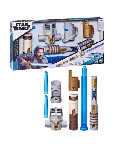 Sable Star Wars Lightsaber Forge Maestro Jedi Obi-Wan Kenobi