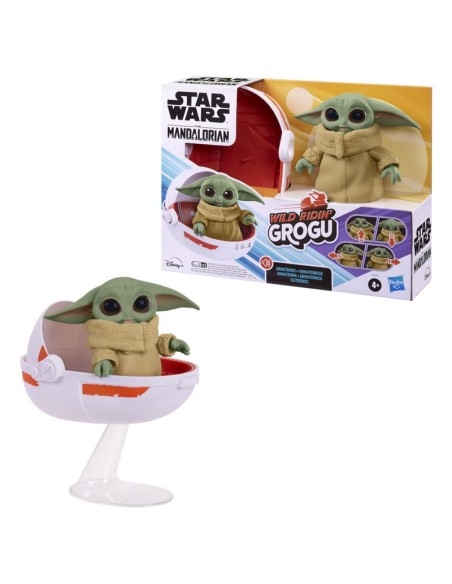 FIGURA ELECTRONICA FAN STAR WARS THE MANDALORIAN WILD RIDIN GROGU