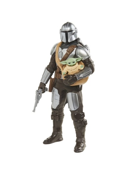 FIGURAS ELECTRÓNICAS FAN STAR WARS GALACTIC ACTION THE MANDALORIAN & GROGU