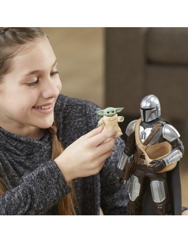 FIGURAS ELECTRÓNICAS FAN STAR WARS GALACTIC ACTION THE MANDALORIAN & GROGU