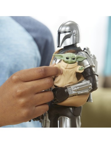 FIGURAS ELECTRÓNICAS FAN STAR WARS GALACTIC ACTION THE MANDALORIAN & GROGU