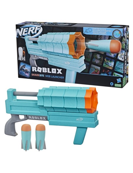 LANZADOR NERF ROBLOX SHARKBITE