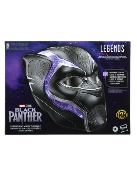 CASCO ELECTRÓNICO FAN MARVEL LEGENDS SERIES BLACK PANTHER