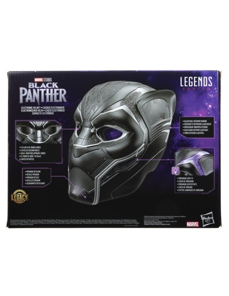 CASCO ELECTRÓNICO FAN MARVEL LEGENDS SERIES BLACK PANTHER