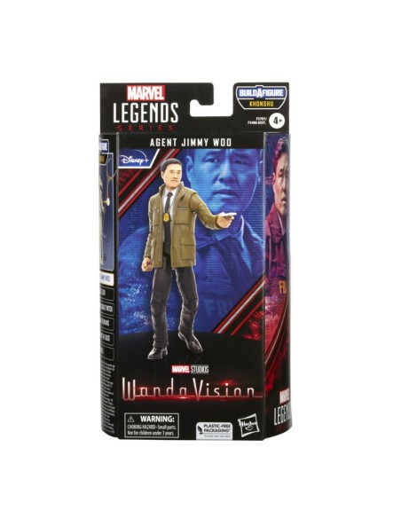 FIGURA FAN MARVEL LEGENDS SERIES AGENT JIMMY WOO