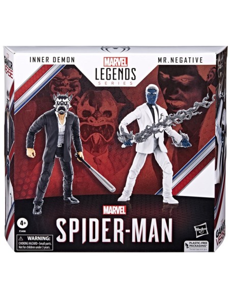 FIGURA FAN MARVEL LEGENDS SERIES INNER DEMON Y MR NEGATIVE