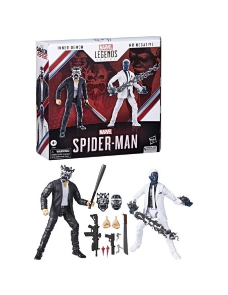 FIGURA FAN MARVEL LEGENDS SERIES INNER DEMON Y MR NEGATIVE