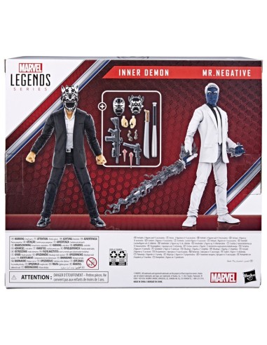 FIGURA FAN MARVEL LEGENDS SERIES INNER DEMON Y MR NEGATIVE