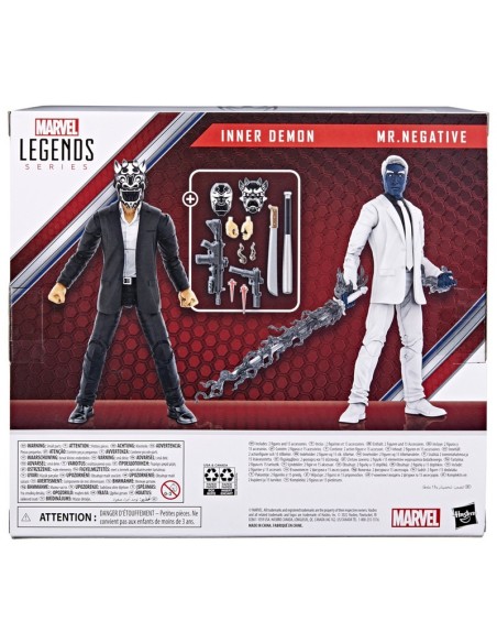 FIGURA FAN MARVEL LEGENDS SERIES INNER DEMON Y MR NEGATIVE
