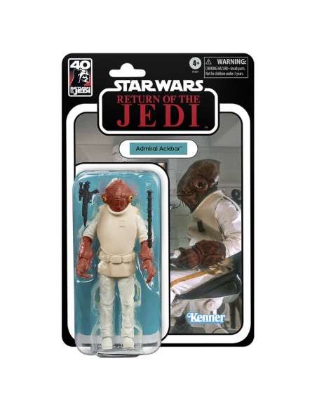 FIGURA FAN STAR WARS KENNER ADMIRAL ACKBAR