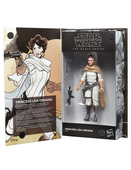 FIGURA FAN STAR WARS BLACK SERIES PRINCESS LEIA ORGANA