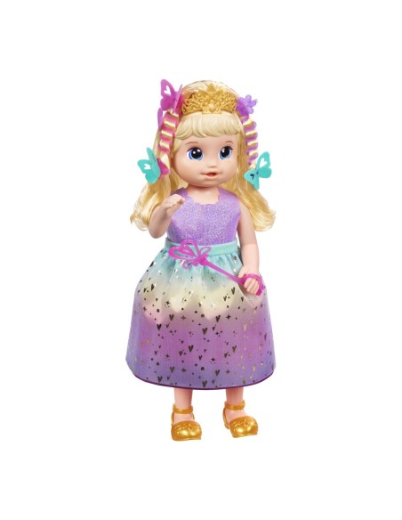 MUÑECA BABY ALIVE PRINCESA ELLIE GROWS UP RUBIA ACCESORIOS 2