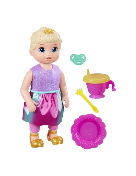 MUÑECA BABY ALIVE PRINCESA ELLIE GROWS UP RUBIA ACCESORIOS 2
