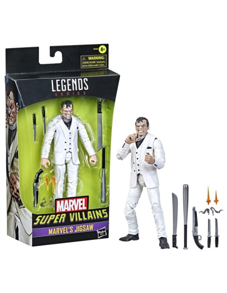 FIGURA FAN MARVEL LEGENDS SERIES SUPER VILLAINS JIGSAW