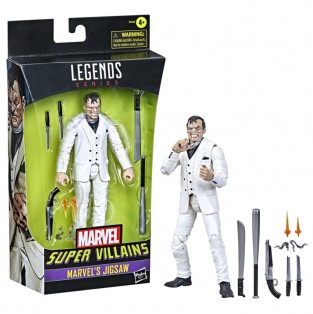 FIGURA FAN MARVEL LEGENDS SERIES SUPER VILLAINS JIGSAW