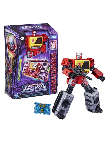 FIGURA FAN TRANSFORMERS LEGACY VOYAGER BLASTER & EJECT