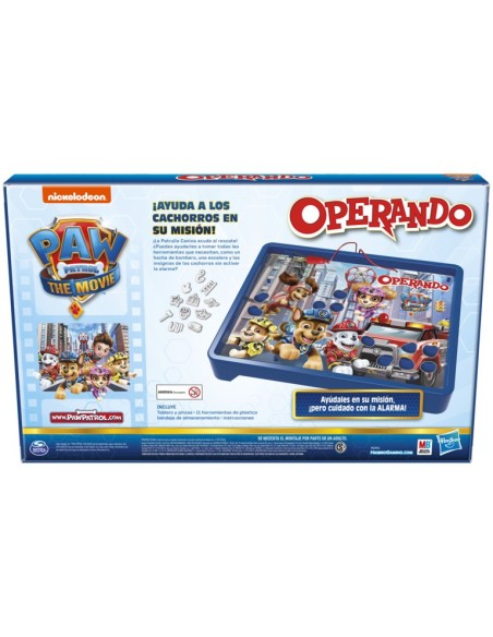 JUEGO DE MESA HASBRO GAMING OPERANDO PAW PATROL