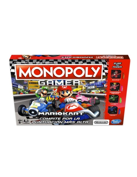 JUEGO DE MESA MONOPOLY GAMER MARIOKART