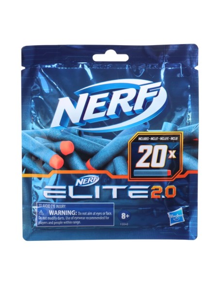 REPUESTO NERF ELITE 2.0 20 DARDOS