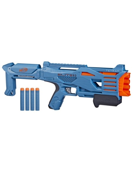 LANZADOR NERF ELITE 2.0 TETRAD QS 4