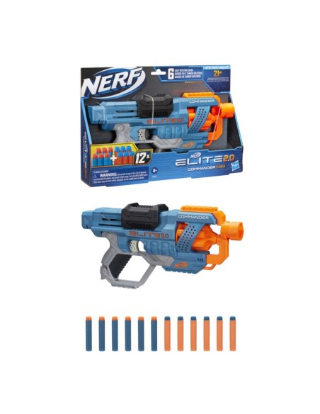 LANZADOR NERF ELITE 2.0 COMMANDER RD-6