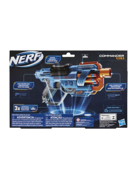 LANZADOR NERF ELITE 2.0 COMMANDER RD-6