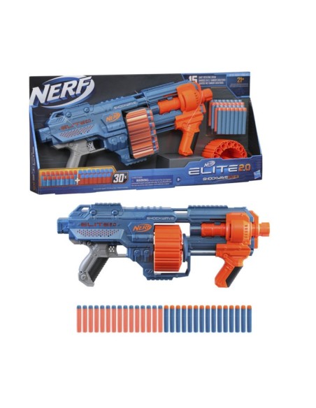 LANZADOR NERF ELITE 2.0 SHOCKWAVE RD-15