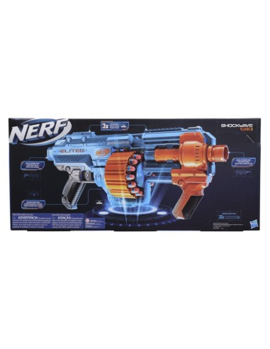 LANZADOR NERF ELITE 2.0 SHOCKWAVE RD-15