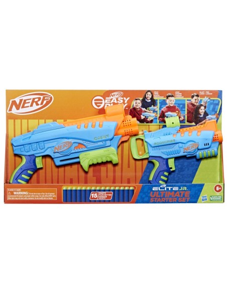 LANZADOR NERF ELITE JR KIT DE INICIO