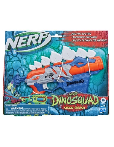 LANZADOR NERF DINOSQUAD STEGO-SMASH