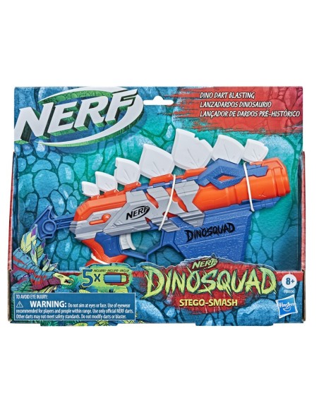 LANZADOR NERF DINOSQUAD STEGO-SMASH