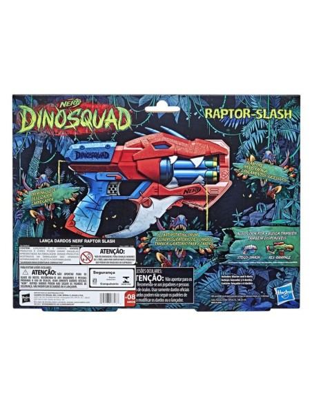 LANZADOR NERF DINOSQUAD RAPTOR SLASH