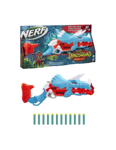 LANZADOR NERF DINOSQUAD TRICERA-BLAST