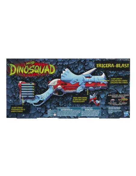 LANZADOR NERF DINOSQUAD TRICERA-BLAST