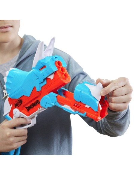 LANZADOR NERF DINOSQUAD TRICERA-BLAST