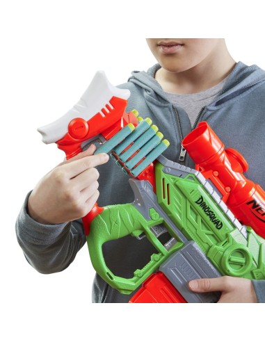 LANZADOR NERF DINOSQUAD REX-RAMPAGE