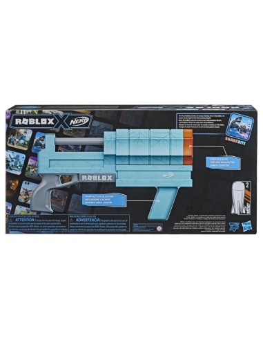 LANZADOR NERF ROBLOX SHARKBITE