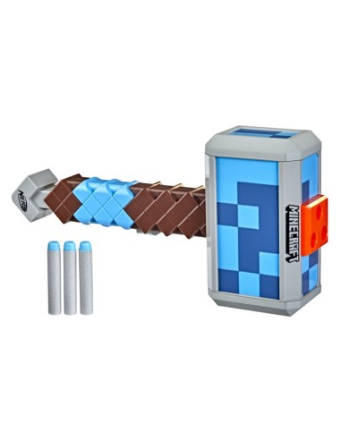 LANZADOR NERF MINECRAFT STORMLANDER