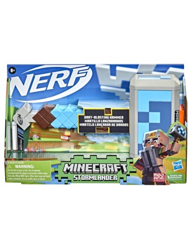 LANZADOR NERF MINECRAFT STORMLANDER
