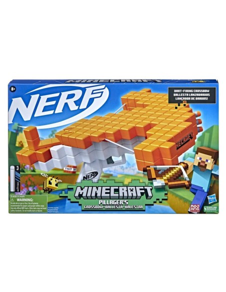 LANZADOR NERF MINECRAFT PILLAFER'S BALLESTA