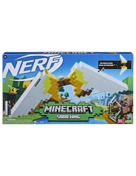 LANZADOR NERF MINECRAFT SABREWING