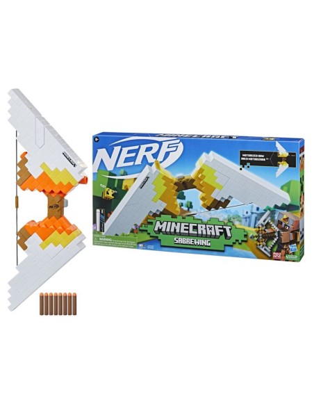 LANZADOR NERF MINECRAFT SABREWING