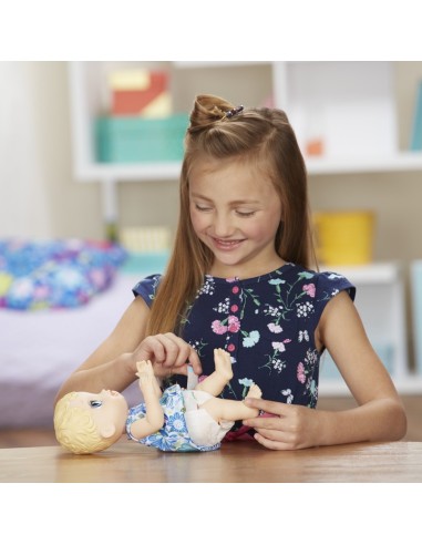 MUÑECA BABY ALIVE BEBÉ SORBITOS CABELLO RUBIO
