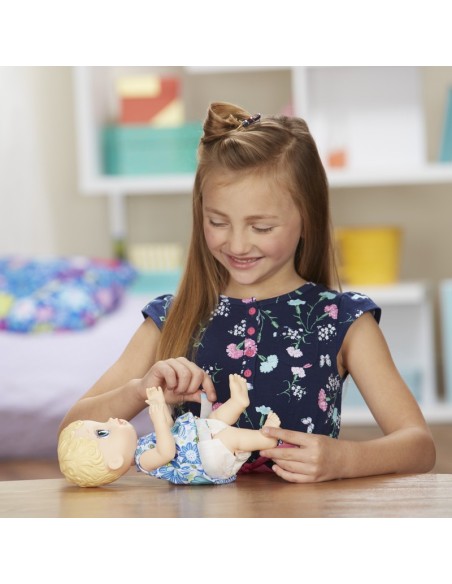 MUÑECA BABY ALIVE BEBÉ SORBITOS CABELLO RUBIO