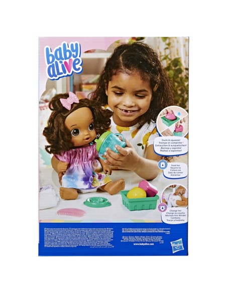 MUÑECA BABY ALIVE BEBIDA DE FRUTAS LIMÓN