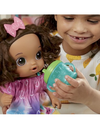 MUÑECA BABY ALIVE BEBIDA DE FRUTAS LIMÓN