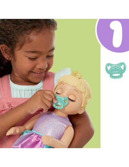 MUÑECA BABY ALIVE PRINCESS ELLIE BEBÉ CABELLO RUBIO